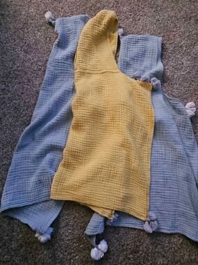 Crate Kids Muslin Baby Towels